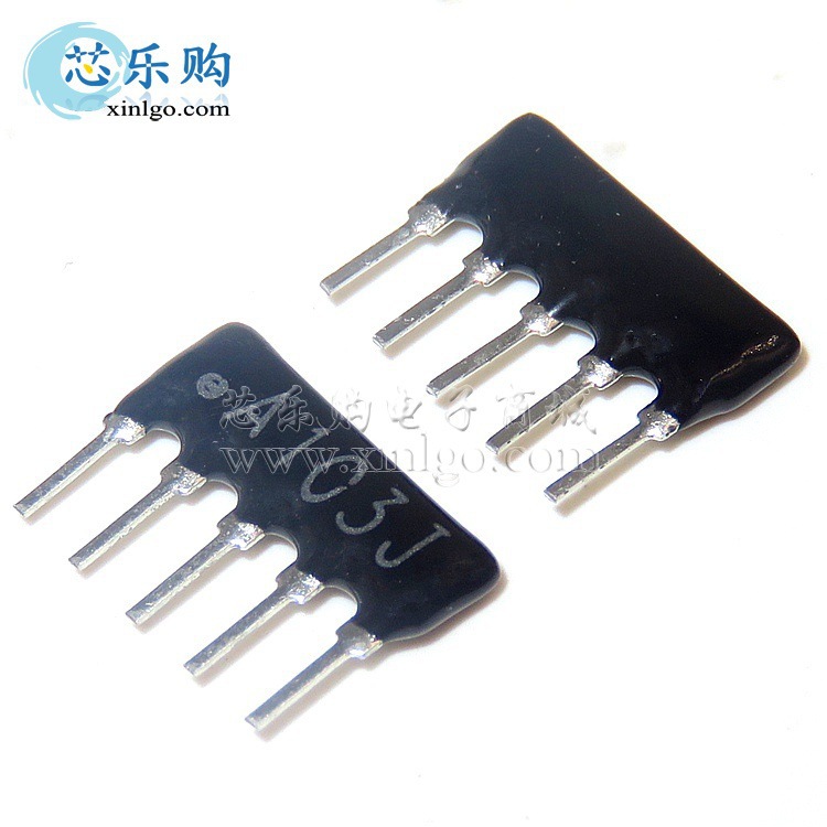 A5 A05-103JP 5脚 10K 5% 脚距2.54MM 直插排阻 正品