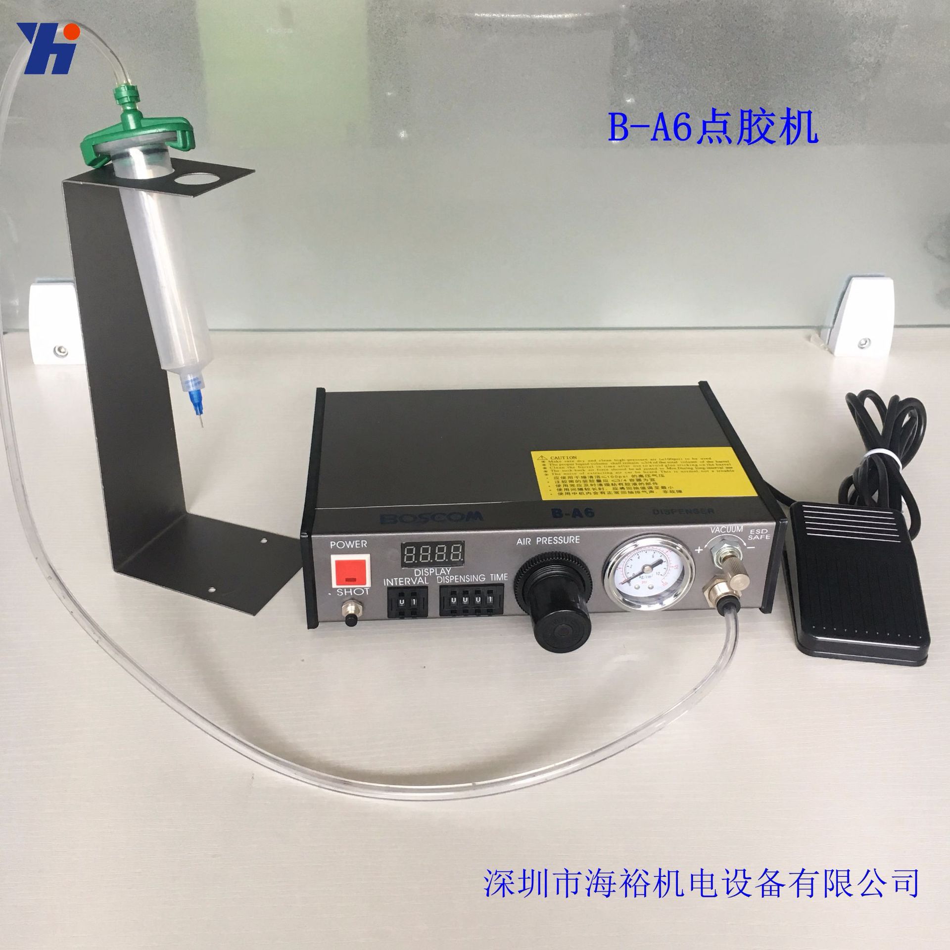 厂家推荐半自动点胶机 精密拨码定时手动点胶机 点胶控制器B-A6