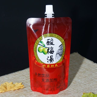 饮料包装袋 透明自立吸嘴袋 调味料包装袋 厂家专业定制生产