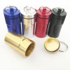 goods in stock supply circular Large Cans waterproof seal up aluminium alloy Cartridge Key buckle packing Storage Storage tank