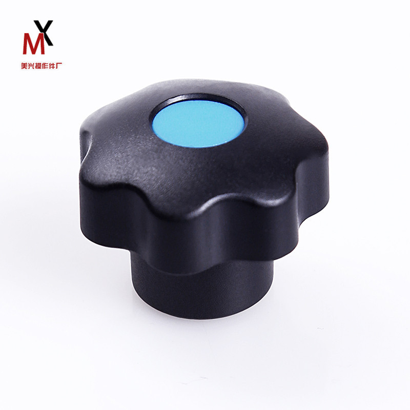 尼龙五星把手梅花把手手柄胶木拉手波纹把手通孔星型把手