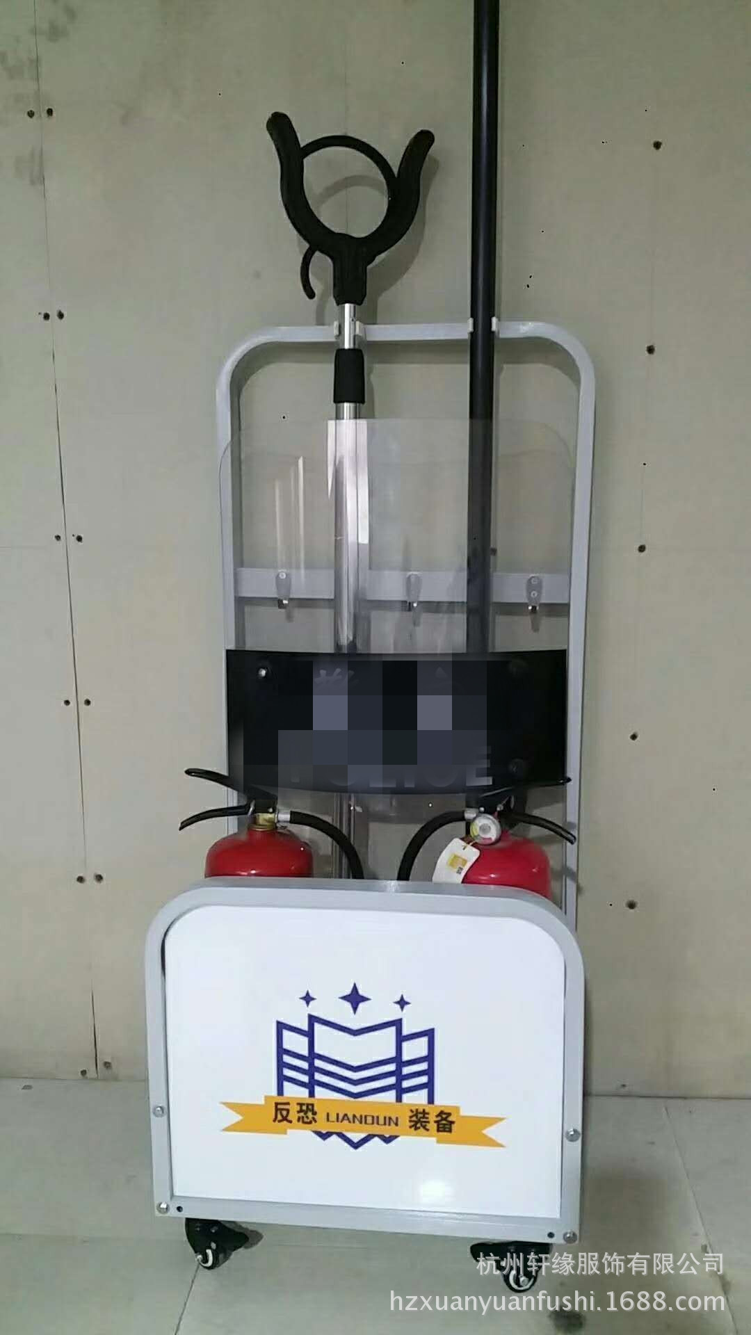 防暴装备架保安棍支架防爆钢叉盾牌安防安保器材架子展示架防护