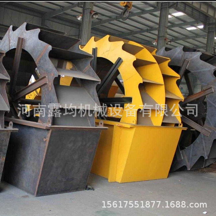 供应大型水洗式洗沙机 轮斗式洗砂机  洗砂清洁机械设备批发