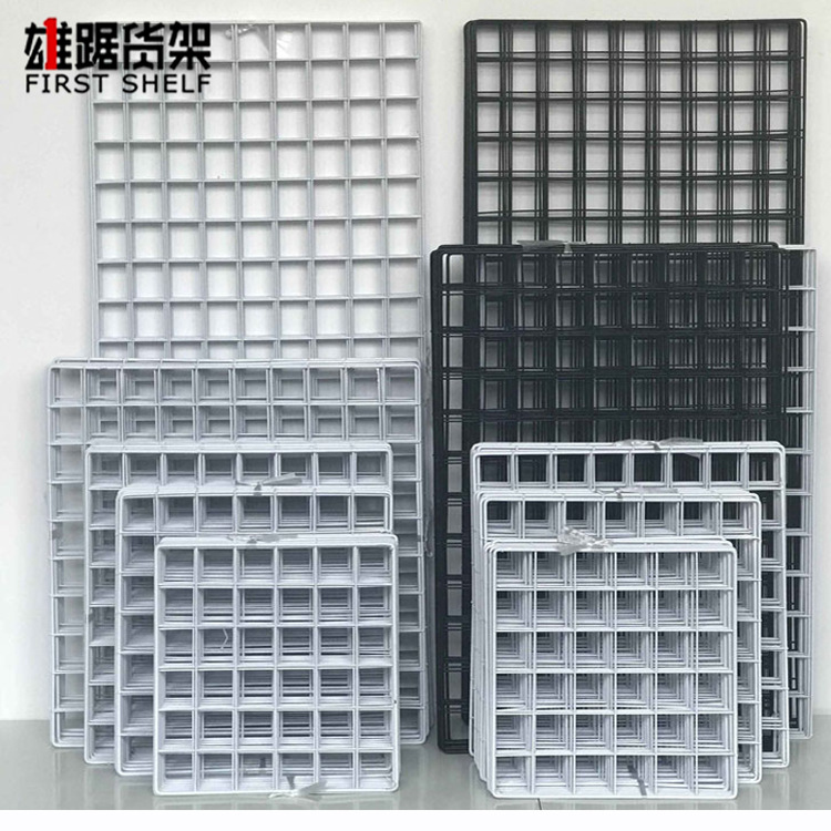 上海批发铁丝网格ins 创意照片挂网个性装饰相框墙铁艺网片置物架|ms