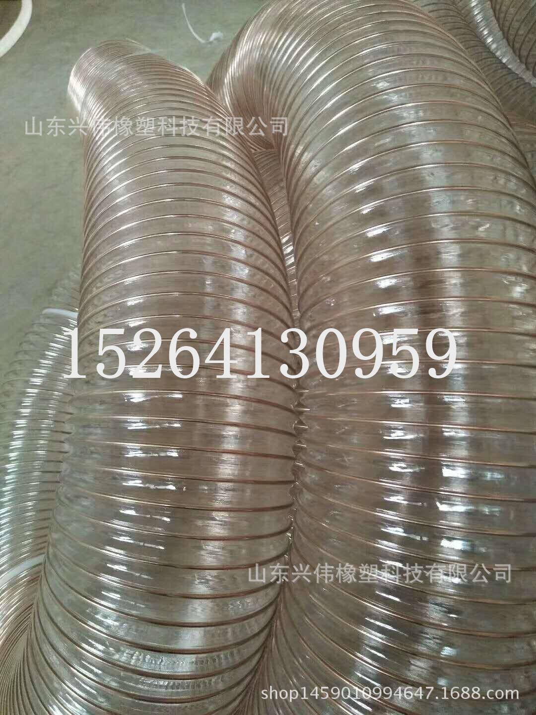 厂家供应 低温PU钢丝伸缩软管 PU防静电软管  耐酸碱 物美价廉