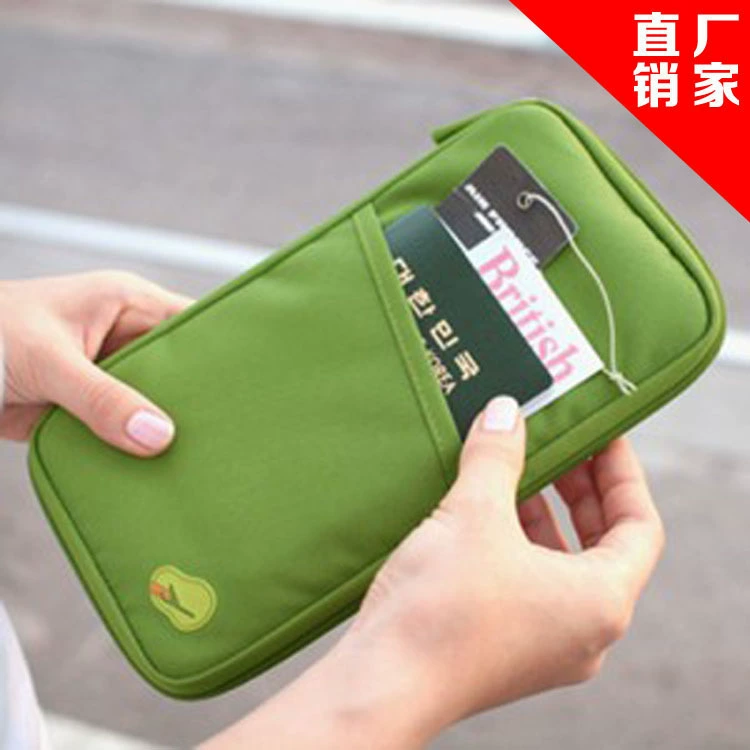 Passport Case Universal, Korean Style, 600D Oxford, Card & Document Organizer