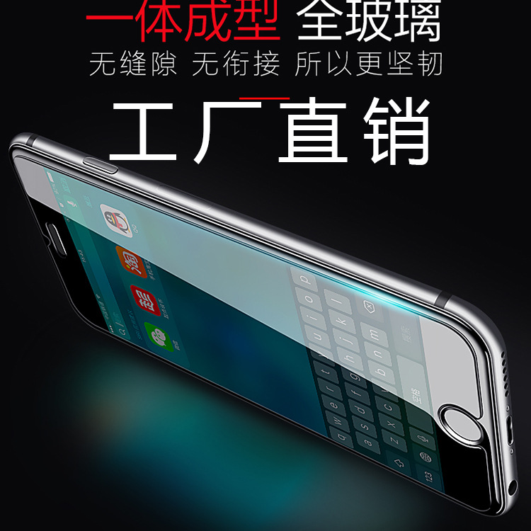 适用苹果14钢化膜iphone14promax保护膜6/78/X半屏高清全透明贴膜