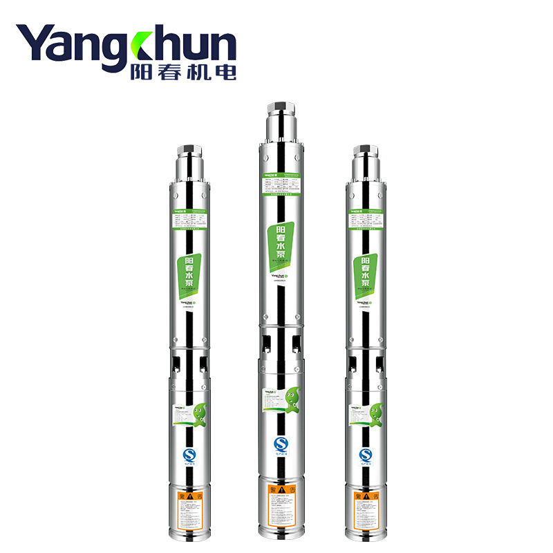 Spring Stainless steel Deep well pump High-lift Large flow Household pumps Multistage Stainless steel Submersible pump