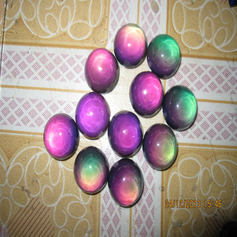 Рекомендуем Новые бусины, меняющие цвет настроения, ЖК-чувствительные к температуре, меняющие цвет бусины, ювелирные аксессуары, меняющие цвет, ожерелье