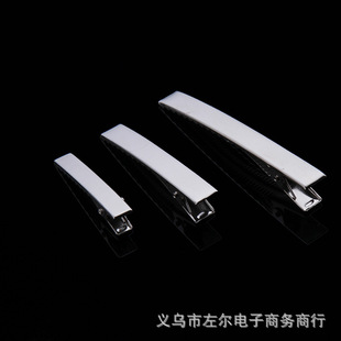 Factory direct supply Guangzhou thickened duckbill clip metal square clip alligator clip DIY headwear Accessories Wholesale
