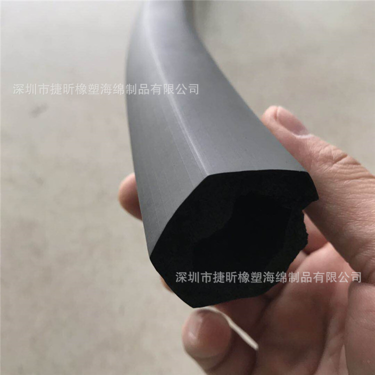 厂家供应  6边形泡棉护套柔软耐腐五金管nbr橡塑护套
