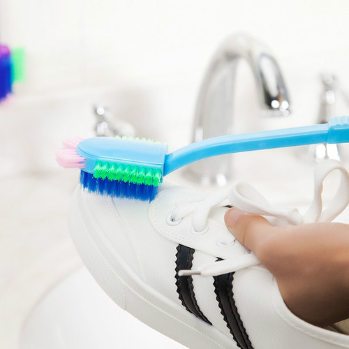 Shoe Brush Long Handle Brush Creative Shoe Brush Shoe Washing Cleaning Brush Household Products Soft-Bristled Shoe Brush Multi-Headed Brush Shoe Brush
