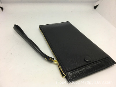 真皮手拿包女士錢包長款2018新款韓版氣質牛皮手包女零錢包手抓包