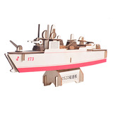 Реалистичная деревянная модель корабля, оружие для школьников и студентов, головоломка, интеллектуальная игрушка, DIY
