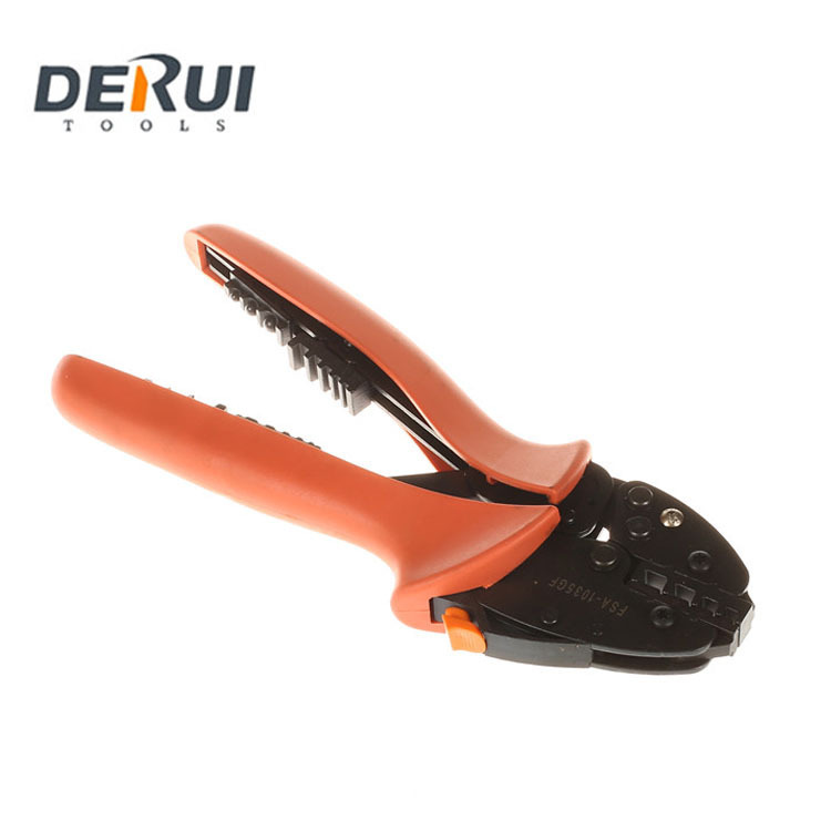 良品工具FSA-1035GF超省力压线钳德瑞DERUI