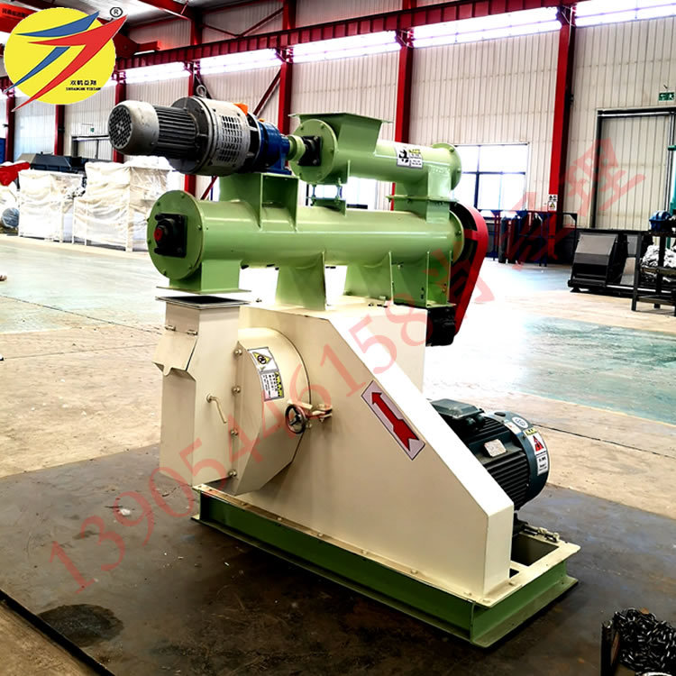 250型环模颗粒饲料机双鹤饲料机械厂家供应颗粒机造粒机价格视频