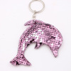 Christmas nail sequins, retroreflective keychain, bag, pendant, Birthday gift