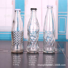 330ml饮料瓶 400ml玻璃瓶饮料瓶330ml可乐瓶 玻璃瓶厂家批发