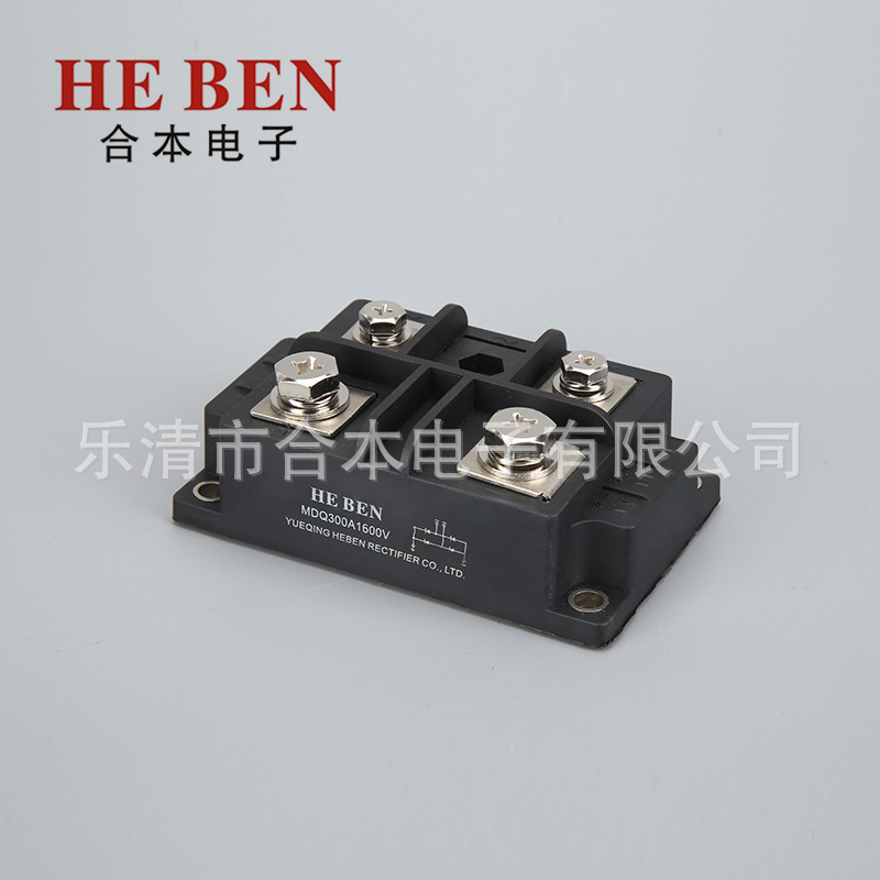 厂家供应现货树脂封装MDQ300A1600V单相桥式整流桥电机整流模块