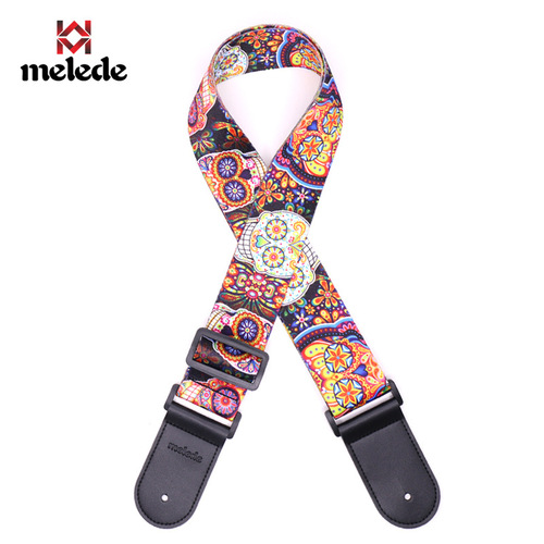 New Colorful Guitar Strap for Rock Guitarists - Personalized Strap with Ethnic Style