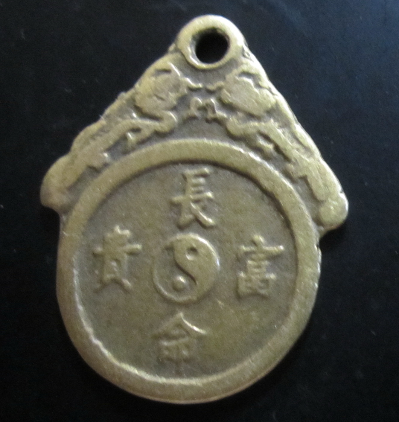 Copper amulet