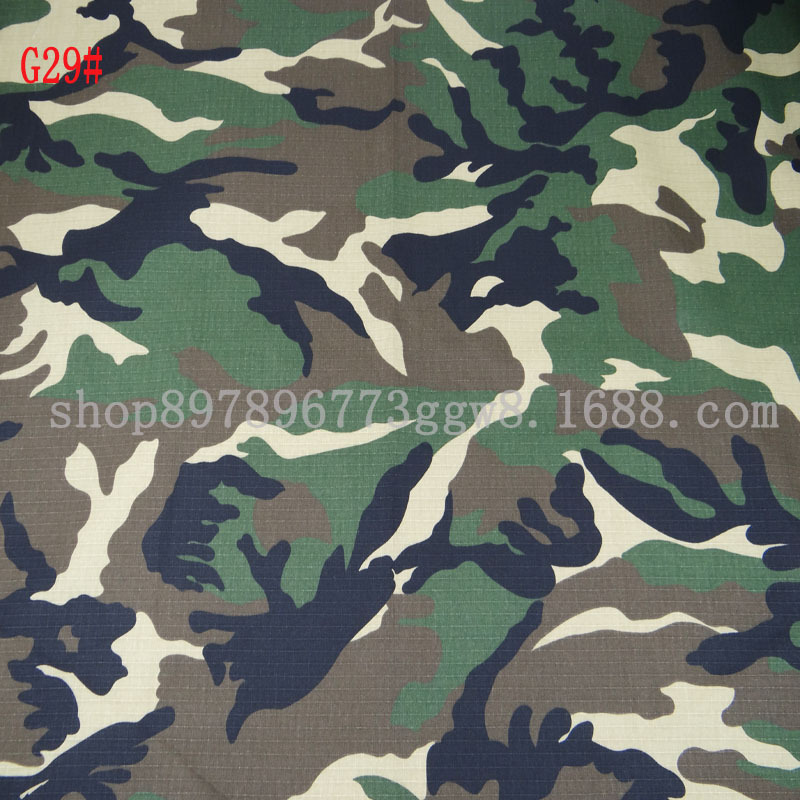 厂家现货珠帆格潮版迷彩大衣印花面料 各种迷彩面料制作 城市迷彩