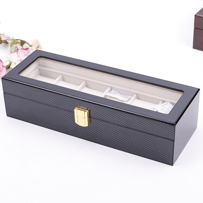 Manufactor customized wholesale Paint 6 Watch Box Paint Jewellery Jewelry box Storage Packing boxes goods in stock
