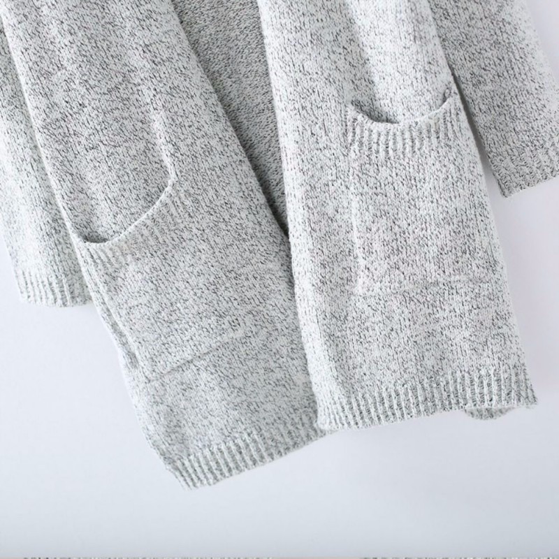 AliExpress popular 2023eBay nueva moda suelta cardigan manga larga Mediados de longitud punto ropa de mujer de comercio exterior
