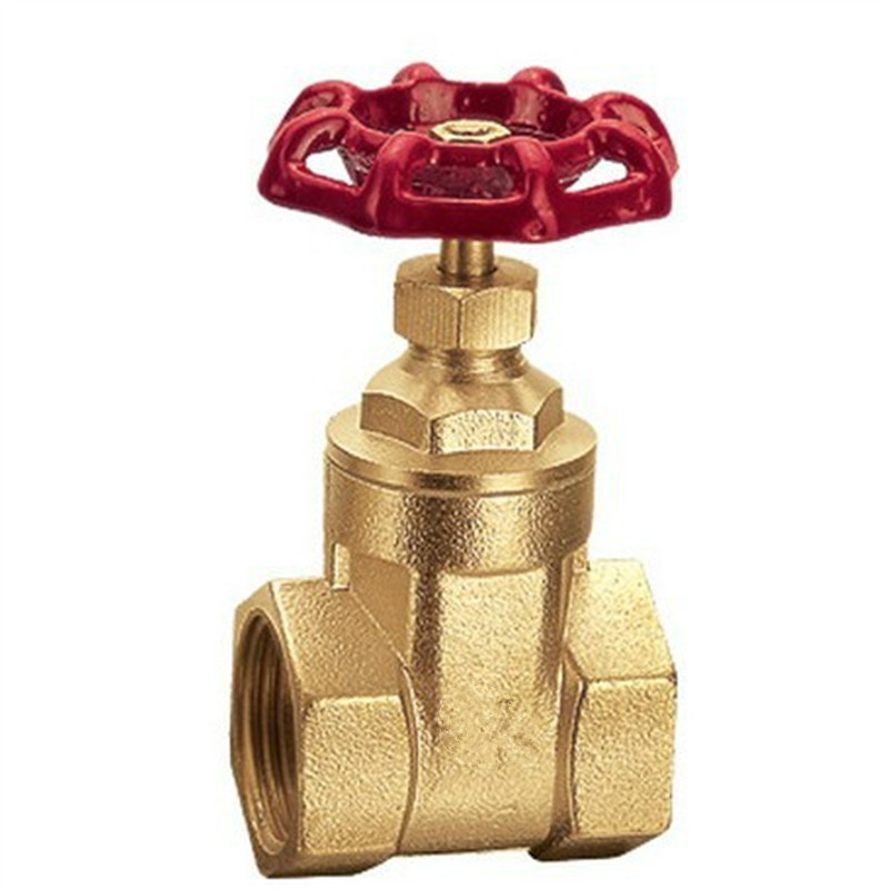 四分六分黃銅閘閥水管截止閥家庭水管總閥氣閥水閥開關全銅