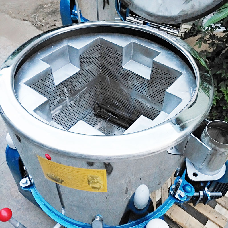 专业生产不锈钢蔬菜离心脱水机  五金厂铸件铁屑脱油机