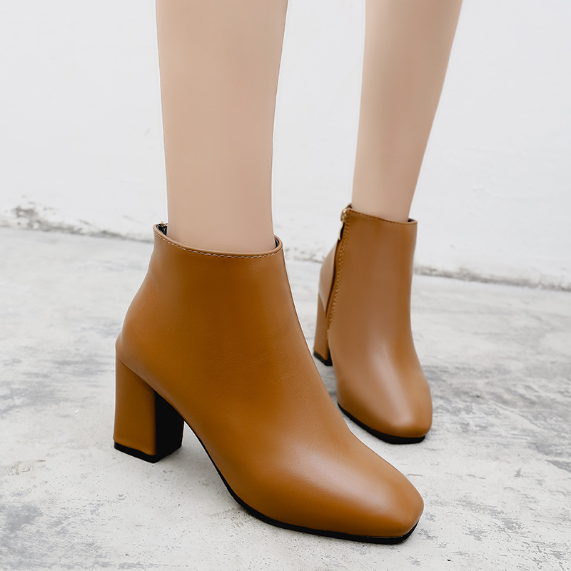 Bottes femme en PU artificiel - Ref 3355483 Image 1