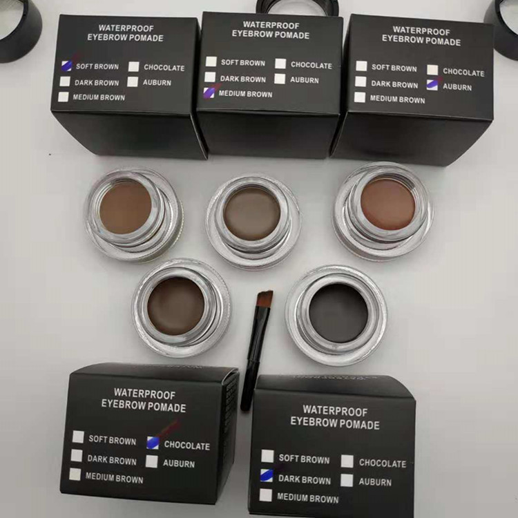 高品質100%防水 防汗帶刷染眉膏  5色可選 無LOGO 同MAGIC眉膏