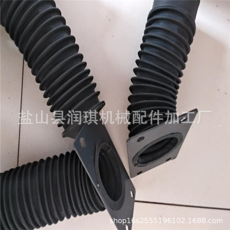 定制机床圆筒丝杠防护罩 带拉链丝杆防尘罩 激光切割机保护套