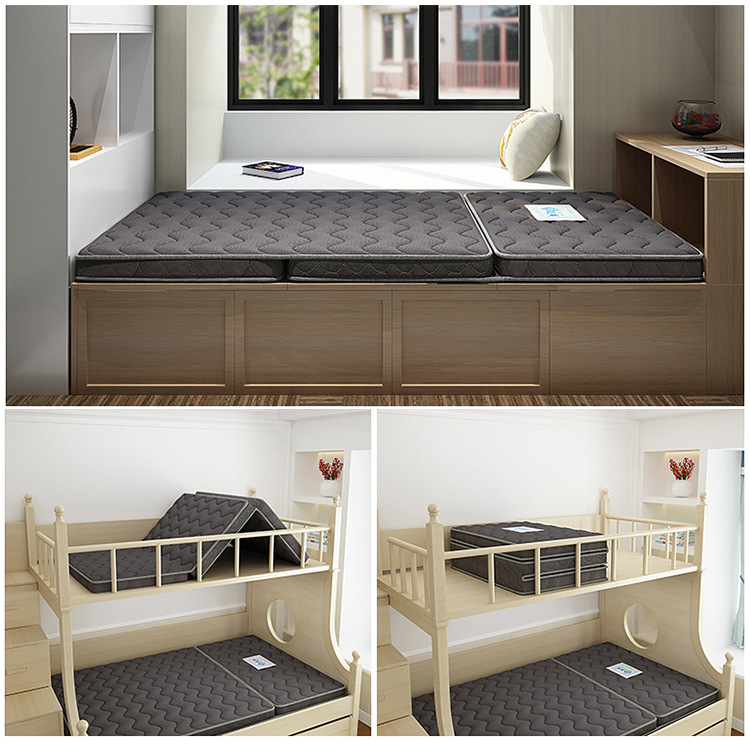 fold children Palm glue 1.2 rice 1.5 Single Economics student Coconut mat Tatami mattress Customized