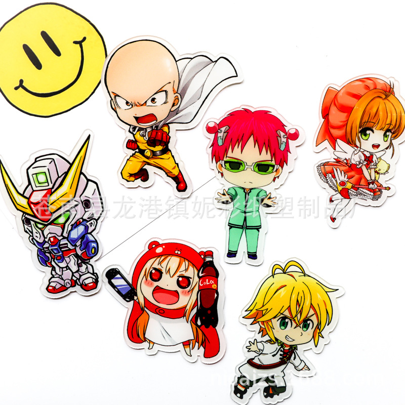 萌工厂限量怀旧卡通日本动漫主角周边收藏冰箱贴吸磁贴磁性装饰品