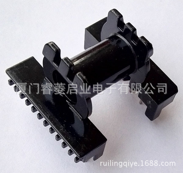 ER24/EC24 卧式 6+6 针距5.0 排距30.7 高23.5  变压器骨架厂家