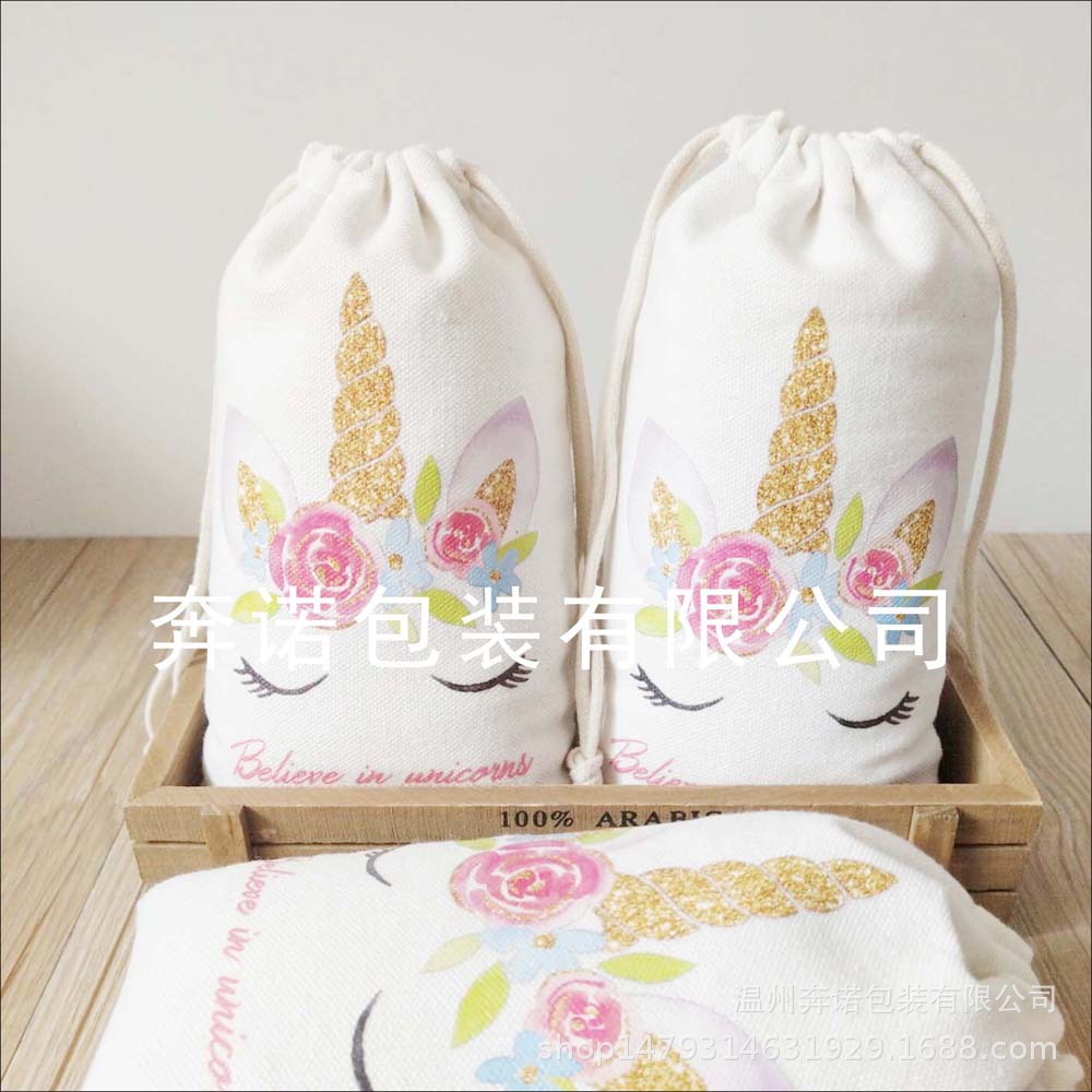 专业定制全棉帆布袋抽绳棉麻布袋棉布袋佛珠帆布袋帆布食品袋