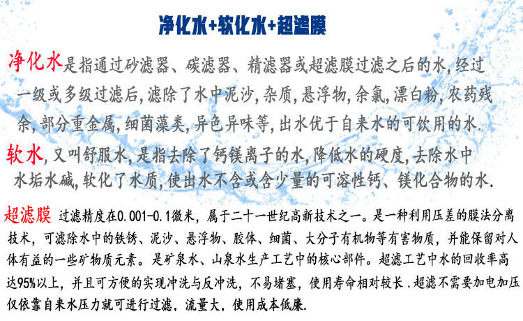 软化水 净化水 超滤膜