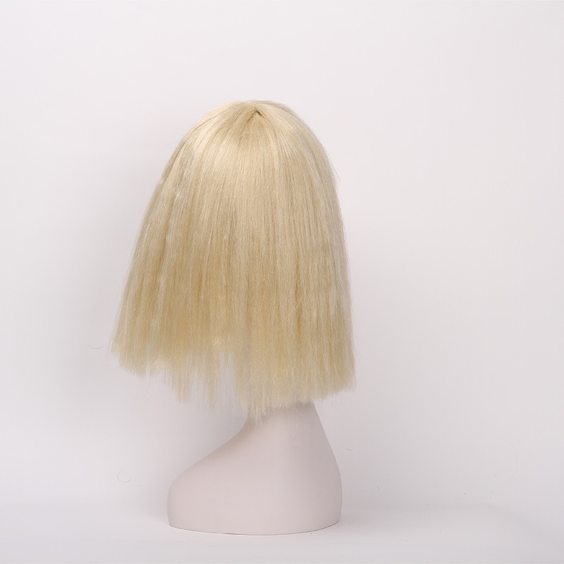 Newlook IMG - 1362 nueva moda dorada peluca de vacaciones peluca