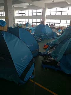 全自动免搭建露营沙滩遮阳帐篷速开户外防紫外线厂家贴牌生产批发
