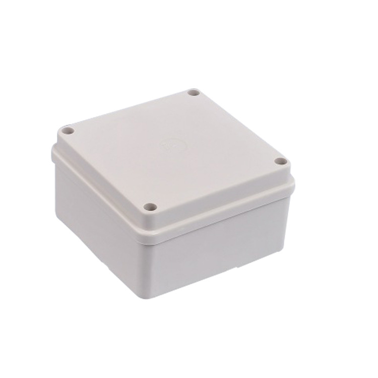 ABS塑料107*107*60 小型过线照明盒 电源监控LED控制接线外壳