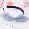 Fashionable headband with bow, brand demi-season hair accessory, Korean style