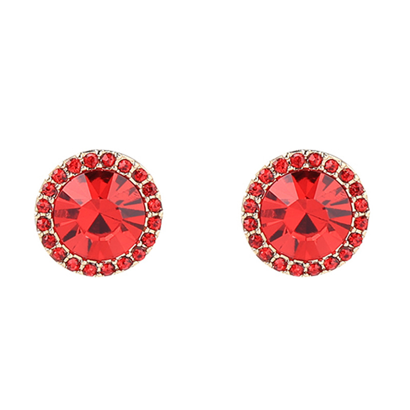 Alloy Fashion Flowers earring  Red1 NHQD5334Red1picture6