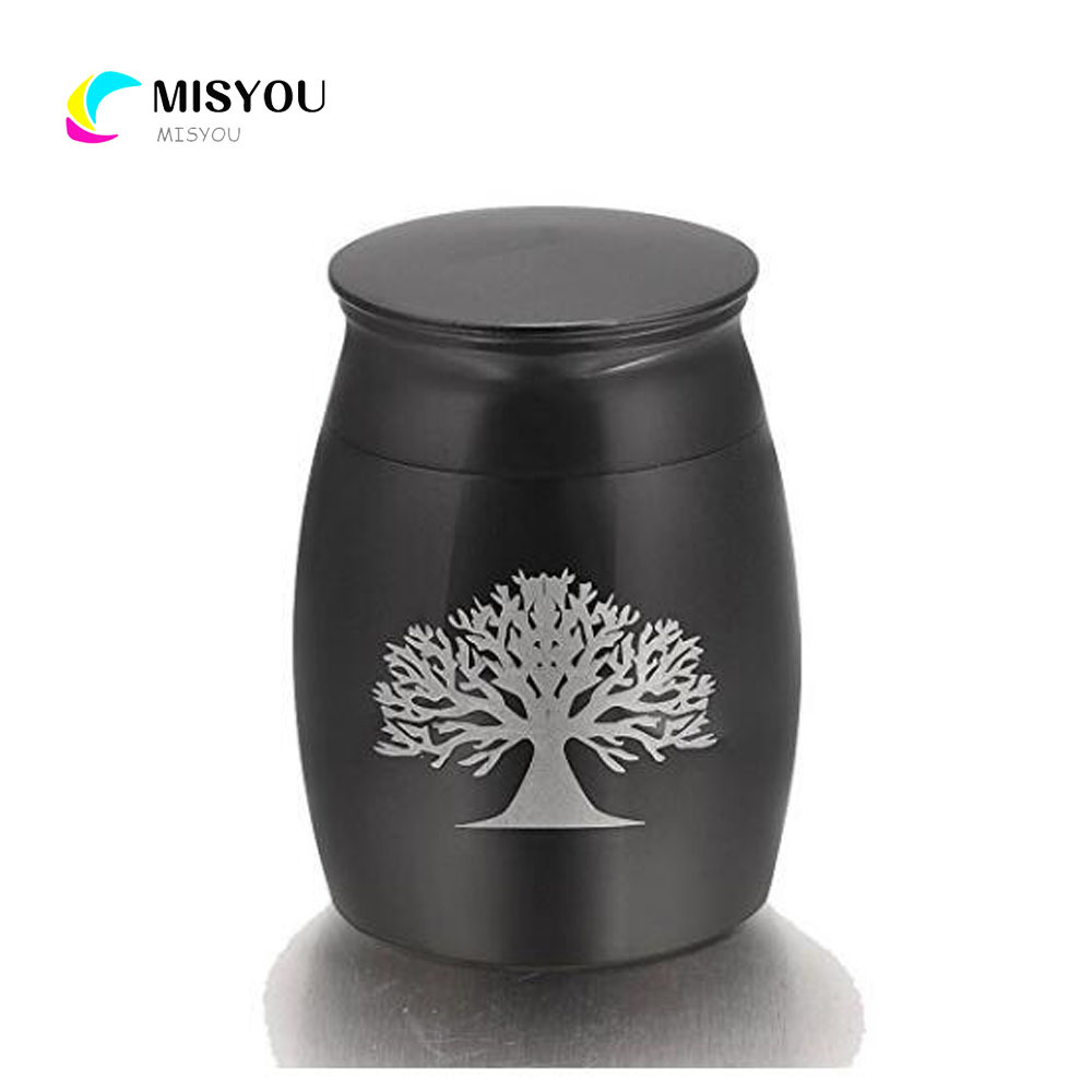 40*30mm寵物骨灰罐 纪念亲人猫狗骨灰缸 刻字刻图不锈钢骨灰坛子