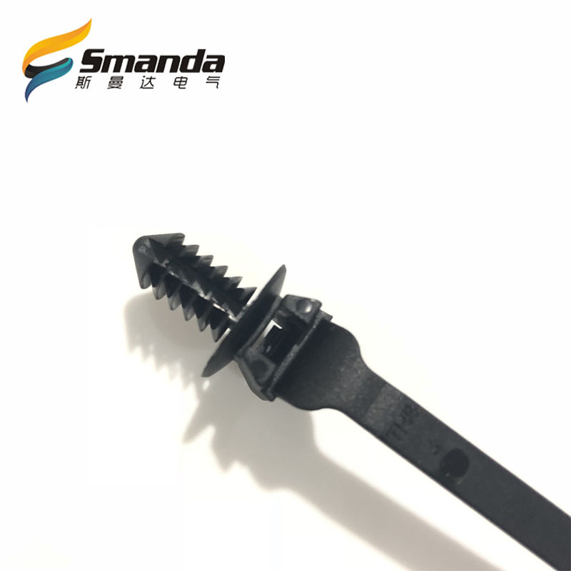 厂家直销 汽车卡扣 线卡 螺纹扎带 塑料扎带 塑料卡扣RQX210L