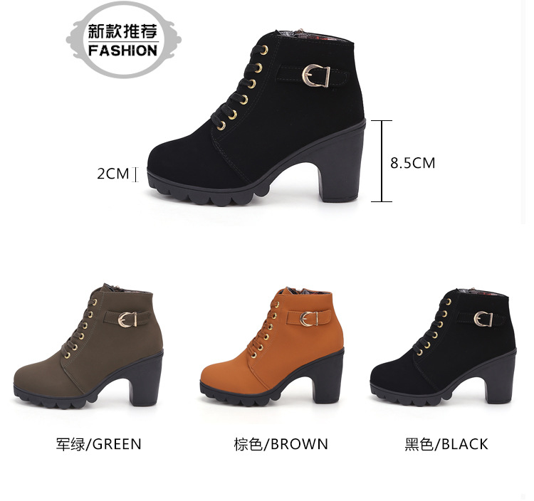 Bottes femme YUYA en Daim - Ref 3354486 Image 14