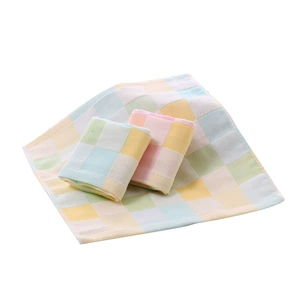 High Quality Cotton Baby Towel 32 Threads Embroidery 25*25cm