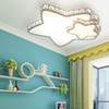 ultrathin led crystal bedroom Ceiling lamp modern Simplicity Boys and girls Children&#39;s Room star Moon lamps and lanterns