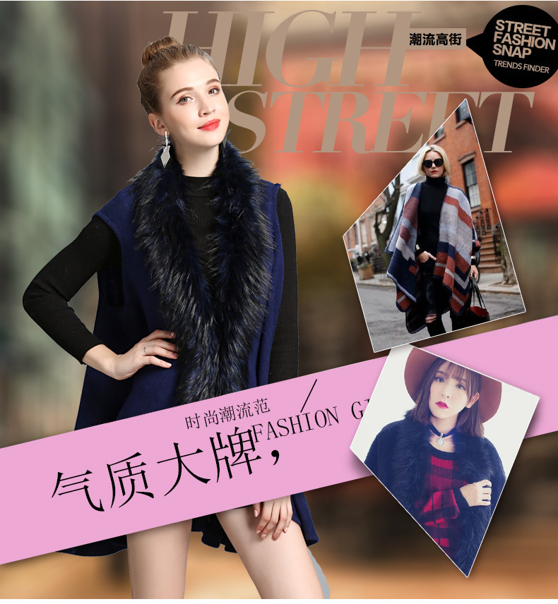 Gilet femme POINT DE DéPART VOITURE en Cachemire - Ref 3318014 Image 11