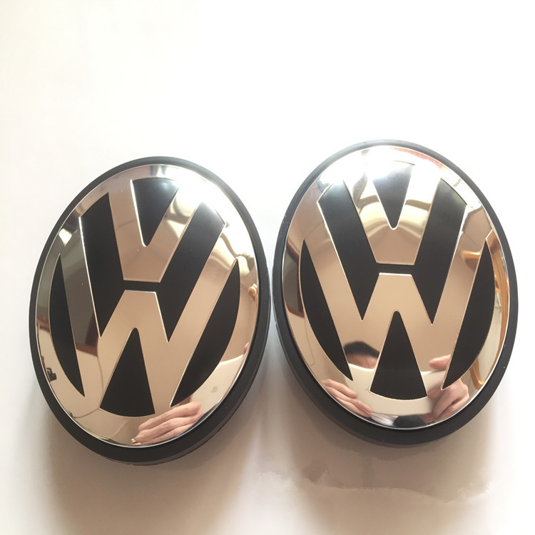 适用大众轮毂盖新款途锐轮毂盖中心盖 轮胎盖 标志盖 车轮盖 70mm|ms